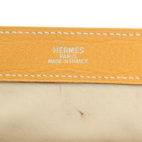 Hermès Trousse in giallo
