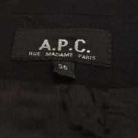 A.P.C. Blazer en noir