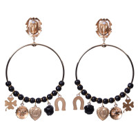 Dolce & Gabbana Ohrringe mit Steinen 