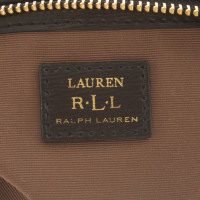 Ralph Lauren Umhängetasche aus schwarzem Leder