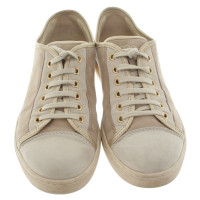 Tod's sneakers in camoscio in beige