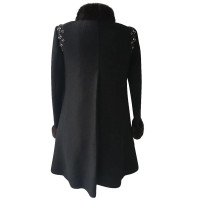 Blumarine Jacket/Coat in Black