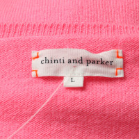 Chinti & Parker Tricot en Cachemire en Rose/pink