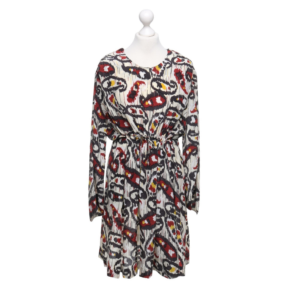 Isabel Marant Robe en soie avec motif