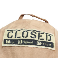 Closed College jas in bruin-grijs