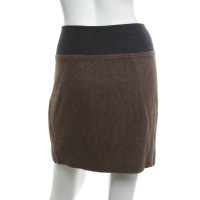 Theory skirt in brown