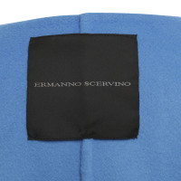 Ermanno Scervino Wool coat in light blue