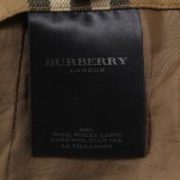 Burberry gonna a pieghe con Nova Check modello