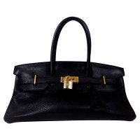 Hermès Birkin JPG Shoulder Bag en Cuir en Noir