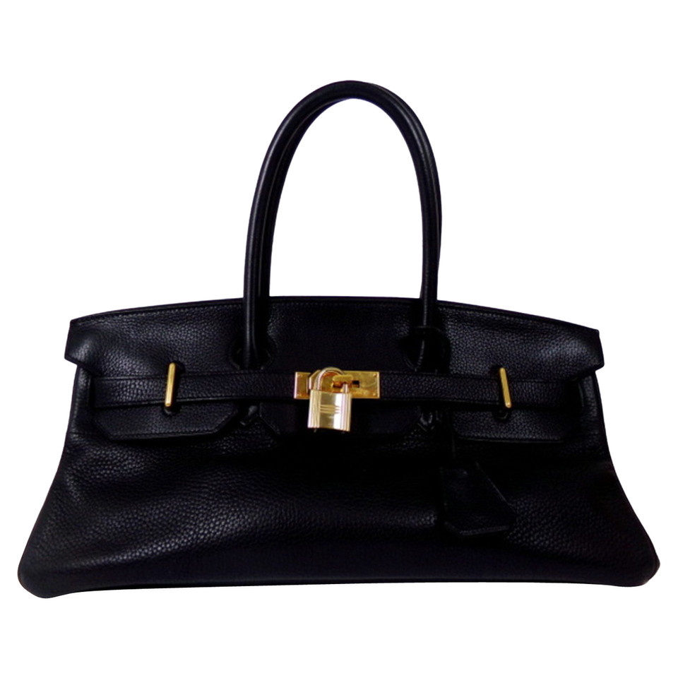 Hermès Birkin JPG Shoulder Bag in Pelle in Nero