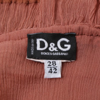 D&G Camicetta in rosso ruggine