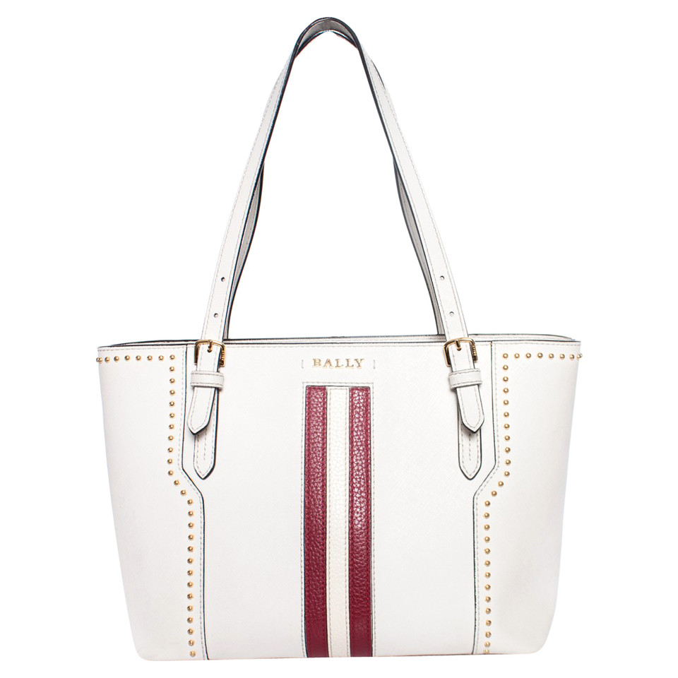 Bally Tote bag Leather in White