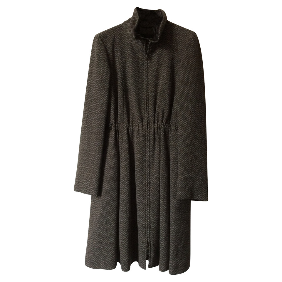 Giorgio Armani Padded coat in gray
