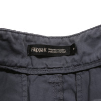 Filippa K Paire de Pantalon en Coton en Bleu