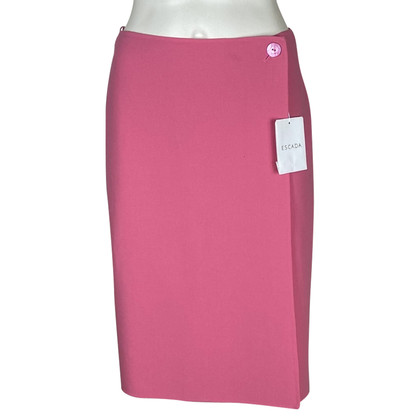 Escada Skirt Wool in Pink