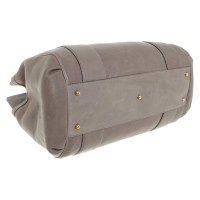 Gucci Handbag Leather in Grey
