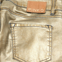 Pinko gecoate jeans