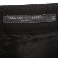 Alexander McQueen Pantalon de costume noir