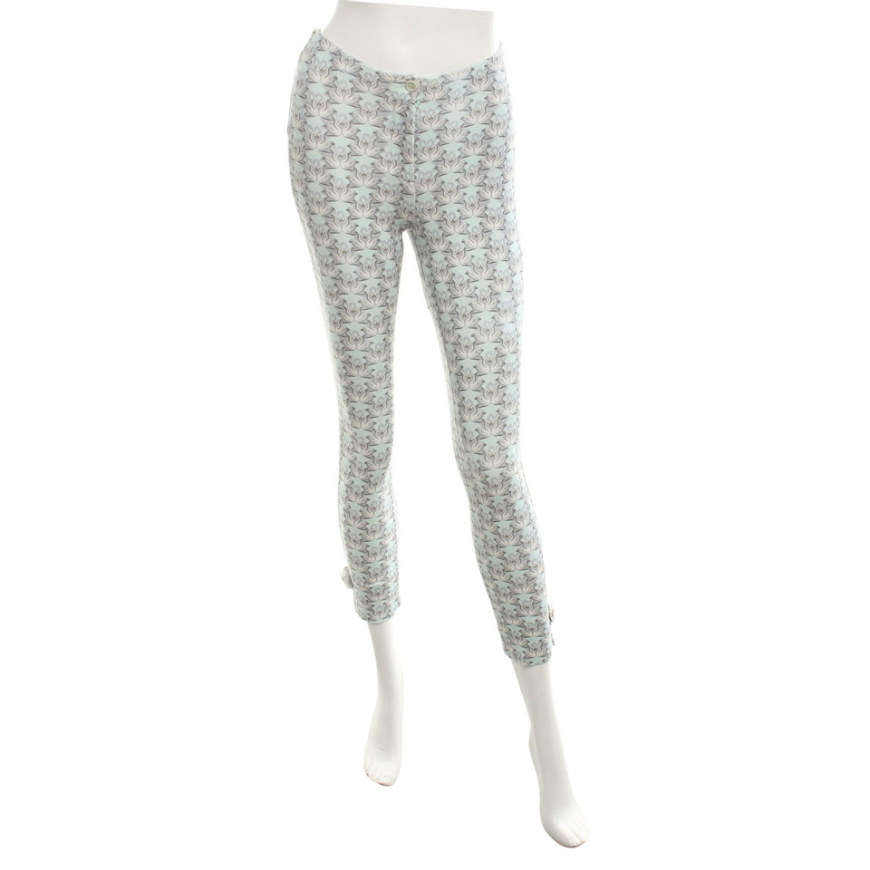 Marc Cain Leggings mit Schwanen-Motiv