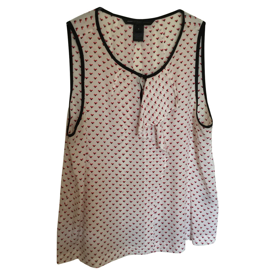Marc By Marc Jacobs Top met kleine ruches