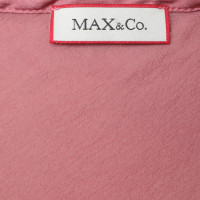 Max & Co Top in seta in rosa cipria