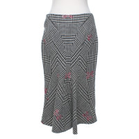 Rena Lange skirt with checked pattern