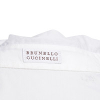 Brunello Cucinelli Chemisier en blanc