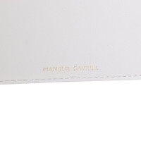 Mansur Gavriel Shopper Leather in White