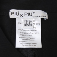 Piu & Piu Robe à sequins en noir