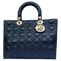 Christian Dior Lady Dior Leather in Black