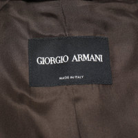 Giorgio Armani Giacca/Cappotto in Marrone