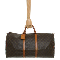 Louis Vuitton Keepall 60 Canvas in Bruin