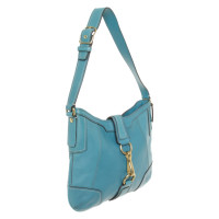 Coach Sac à main en Cuir en Turquoise