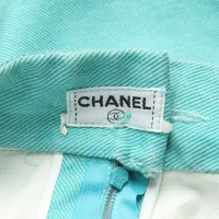 Chanel Skirt in Turquoise