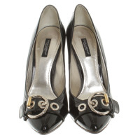 Dolce & Gabbana Patent leather pumps in Black
