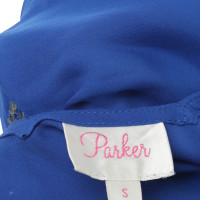 Parker Top en soie avec garniture de perles