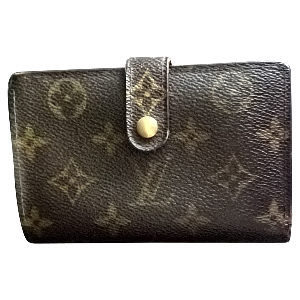 Louis Vuitton Täschchen/Portemonnaie aus Leder in Braun