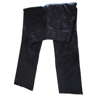 Closed Leather pants in black