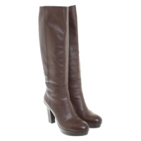 Santoni Boot in brown leather