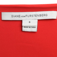 Diane Von Furstenberg "Bevin" jurk in rood