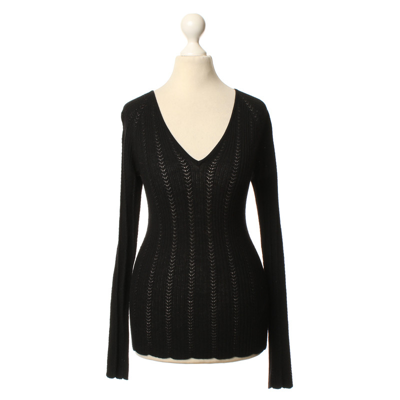 Dolce & Gabbana Black knit pullover