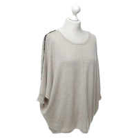 Laurèl Knitted pullover with cap sleeves