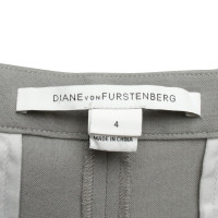 Diane Von Furstenberg Broeken "Dion" in lichtgrijs
