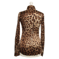 Dolce & Gabbana Blouse with animal print