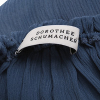 Dorothee Schumacher Silk top in blue