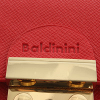 Baldinini Umhängetasche aus Leder in Rot