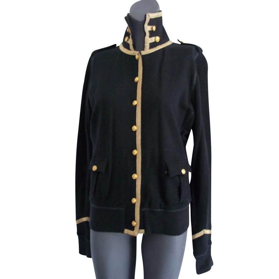 Polo Ralph Lauren Veste en noir / or