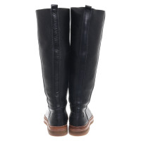 Shabbies Amsterdam Bottes en cuir noir