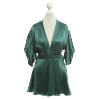 Stella McCartney Silk tunic in green