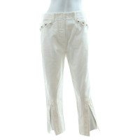 Fendi Jeans in Cotone in Bianco
